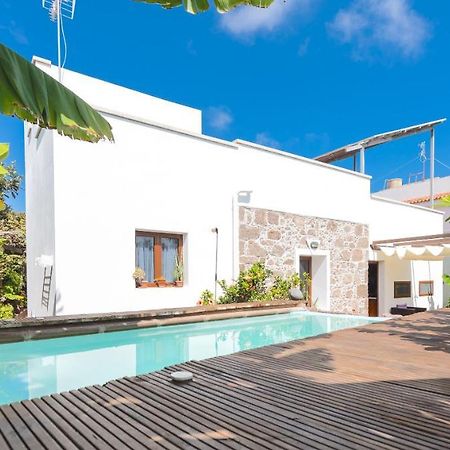 Villa Canaria Piscina Jacuzzi Jardin Santa Maria de Guia de Gran Canaria Exterior photo